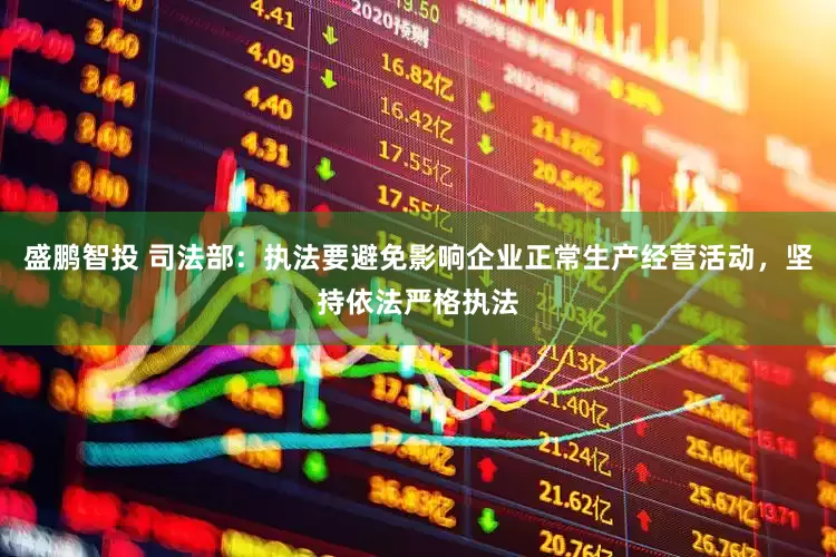 盛鹏智投 司法部：执法要避免影响企业正常生产经营活动，坚持依法严格执法