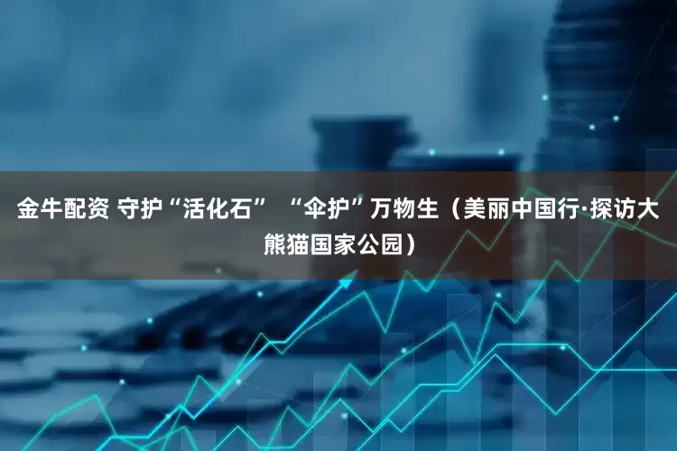 金牛配资 守护“活化石”  “伞护”万物生（美丽中国行·探访大熊猫国家公园）